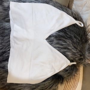 Free People White Bralette